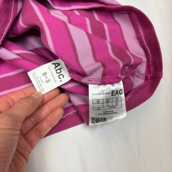 Advisory Board Crystals Guess The Source Shirt Men's XS Striped Long Sleeve - Picture 7 of 11